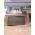 Porte de garage villa en alliage en aluminium